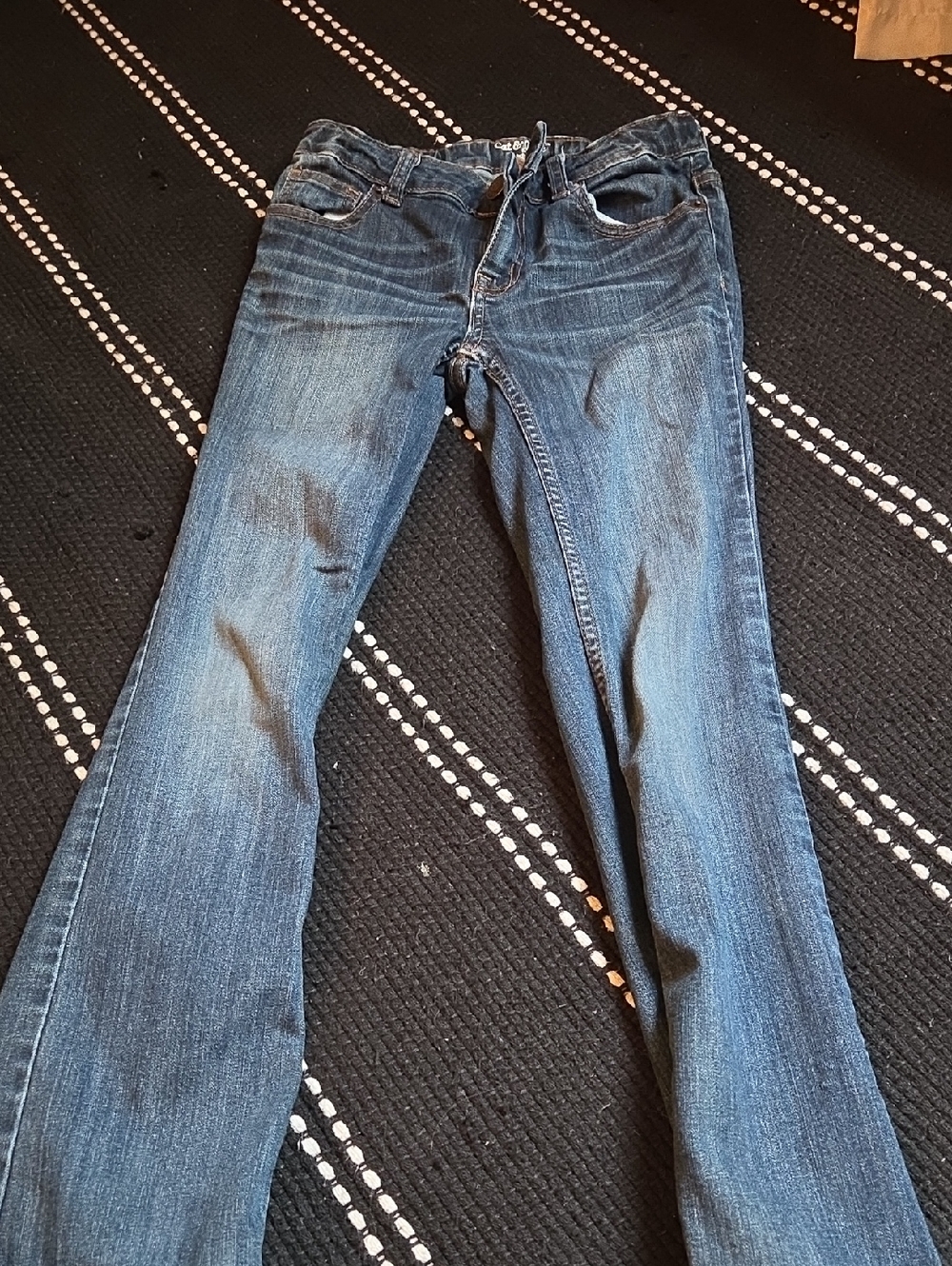 Kids’s Slim Straight Jeans - Dark Blue